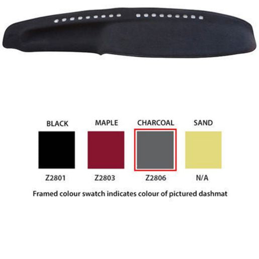 Sunland Dashmat fits FORD COURIER (PD - 3/96 to 1/99) - Charcoal