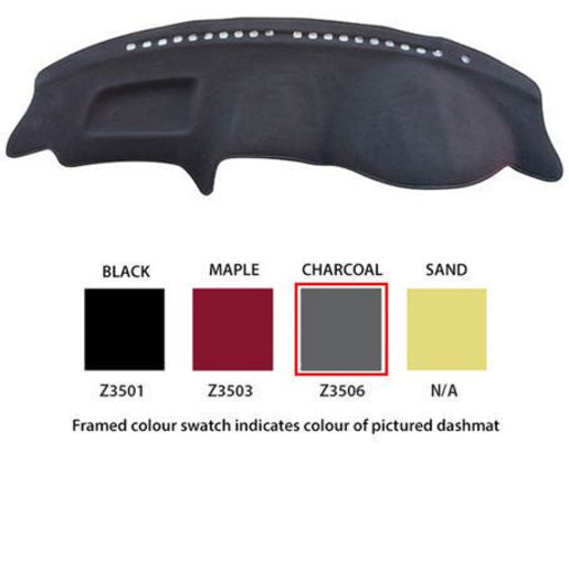 Sunland Dashmat fits FORD LASER (KN/KQ - 2/99 to 9/02) - Charcoal W/O Air Bag