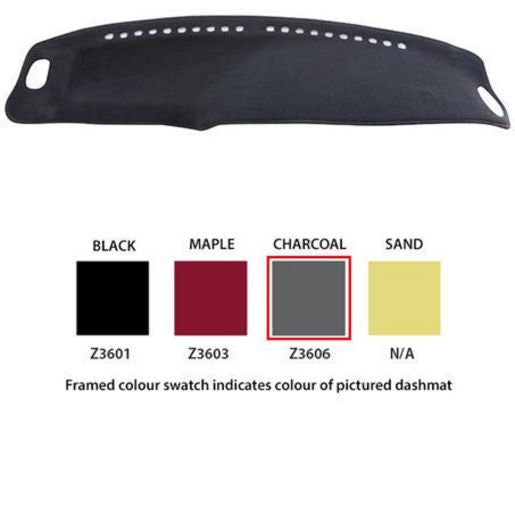 Sunland Dashmat fits FORD COURIER (PE - 2/99 to 11/02) - Charcoal W/O Air Bag