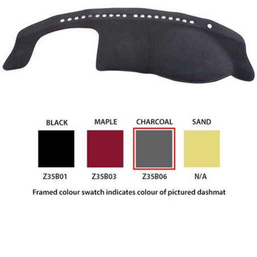 Sunland Dashmat Black fits FORD LASER KN/KQ, MAZDA 323 BJ Z35B01