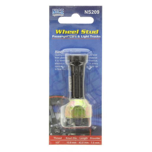 NICE Wheel Stud & Nut 1/2"" 42.1mm NS209