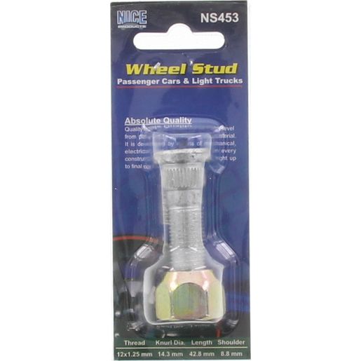 NICE Wheel Stud & Nut M12x1.25 42.4mm NS453