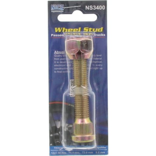 NICE Wheel Stud & Nut M12x1.50 73mm NS3400