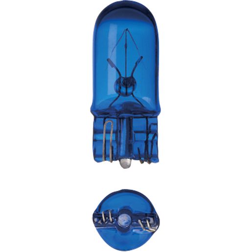 Narva Globes Wedge 12V 5W Ultra Blue 2 pack 17190BL2