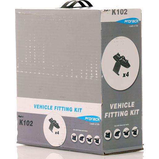 Prorack Roof Rack Fitting Kit Black K102