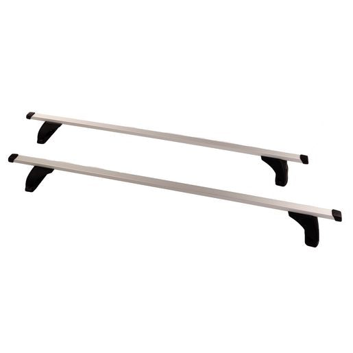 Prorack Standard Through Bar 75kg Max Aluminium Silver 135cm Pair P17