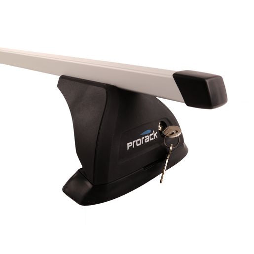 Prorack Standard Through Bar 75kg Max Aluminium Silver 135cm Pair P17