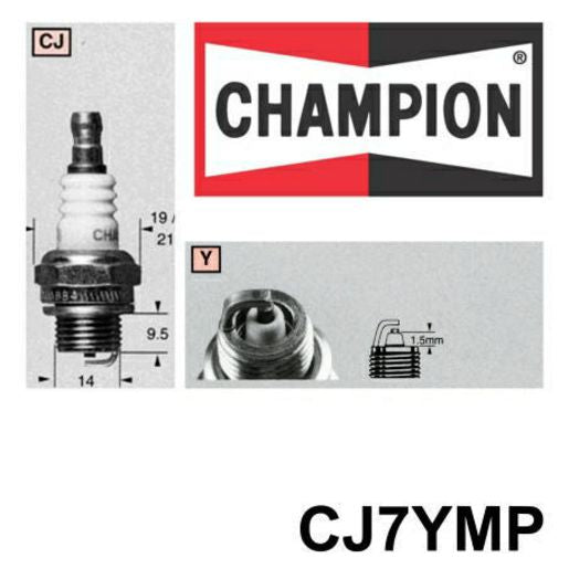 Champion Copper Plus Mower Pack Spark Plug CJ7YMP
