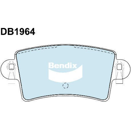 Bendix Heavy Duty Brake Pad Set Rear DB1964 HD