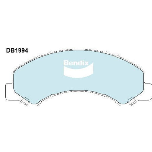 Bendix Heavy Duty Brake Pad Set Front DB1994 HD