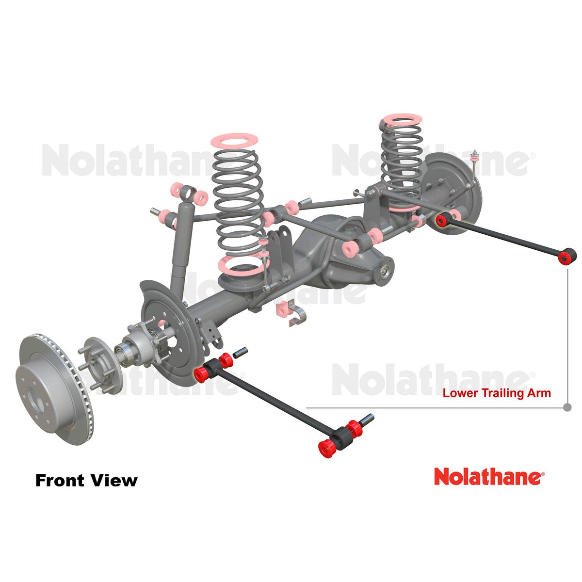 Nolathane Trailing Arm Lower 46910