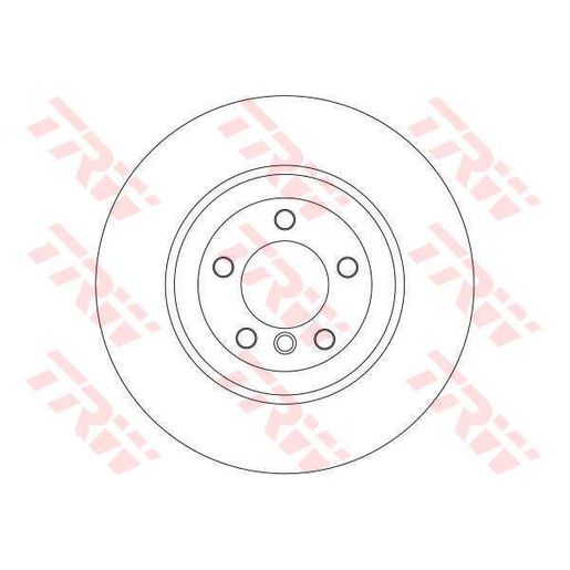 TRW Brake Rotor Rear DF4389S