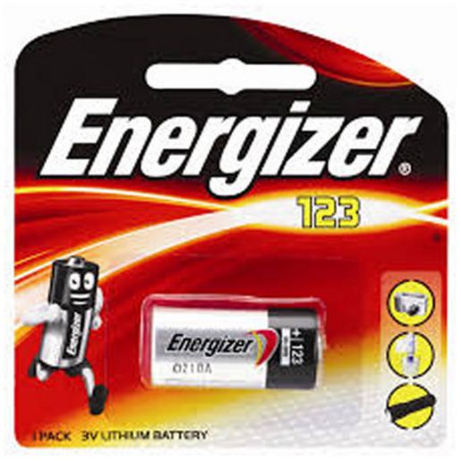 Energizer Lithium Battery 123 3V 1 Pack EL123BP1T