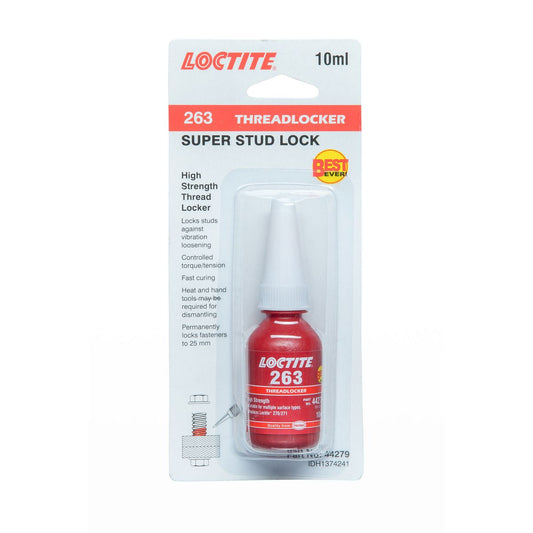 Loctite 263 Threadlocker High Strength 10ml 44279