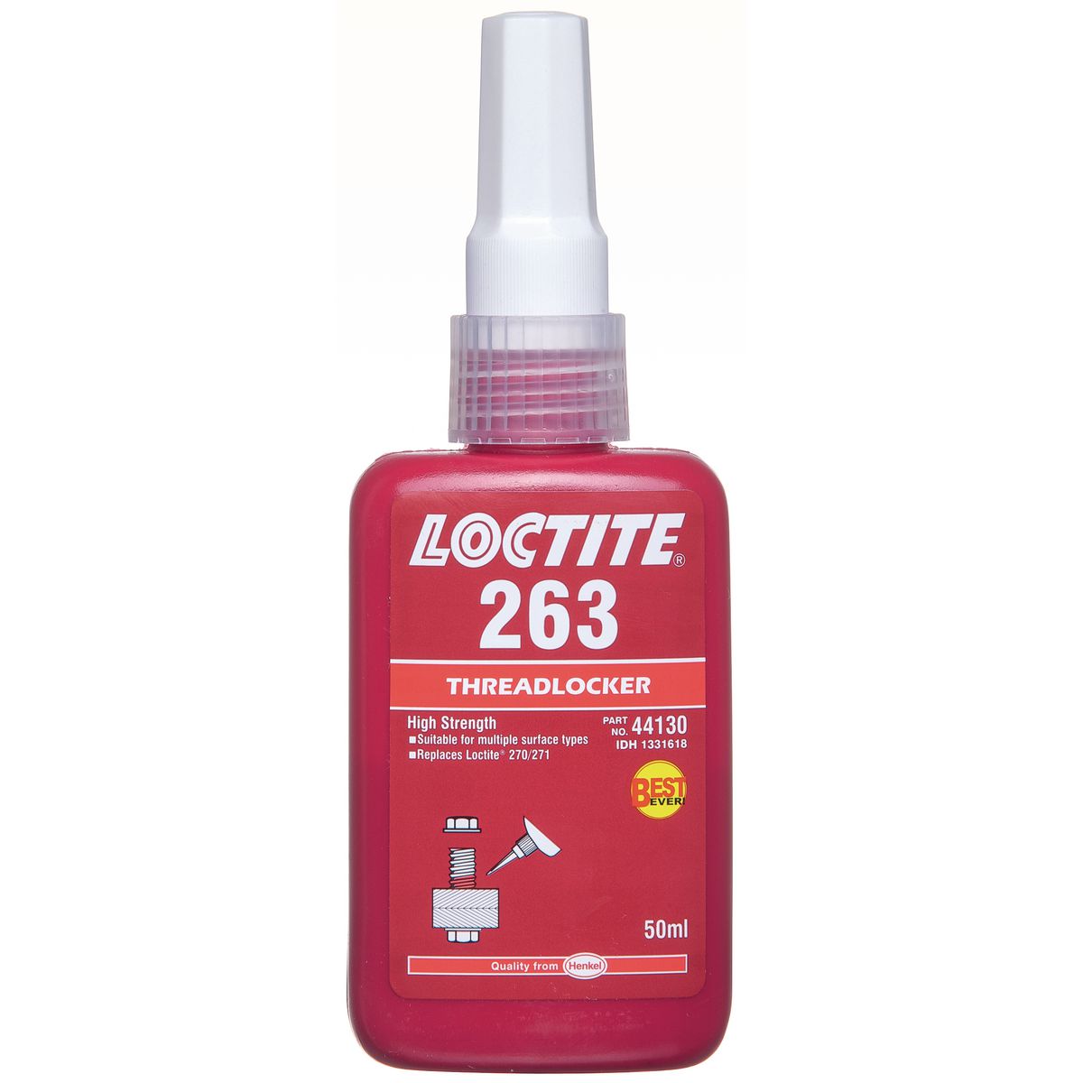 Loctite 263 Threadlocker High Strength 50ml 44130
