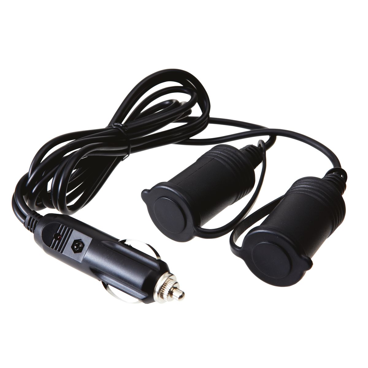 Mechpro C/Lighter Accessory Extension Plug Lead 2-Outlet 5A 12V MPEA02