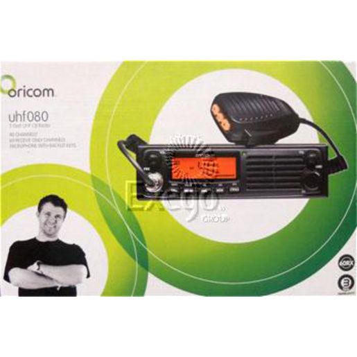 Oricom UHF080 ORICOM UHF 5W DIN SIZE CB 40 CHANNEL UHF080