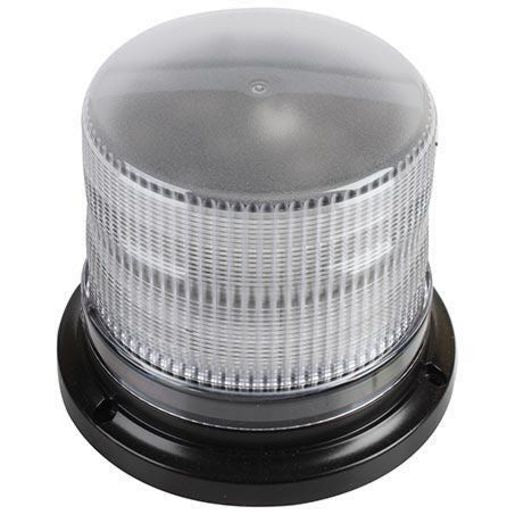 Narva LED Beacon Strobe Light Blue Permanent Mount 12-24V 85240B