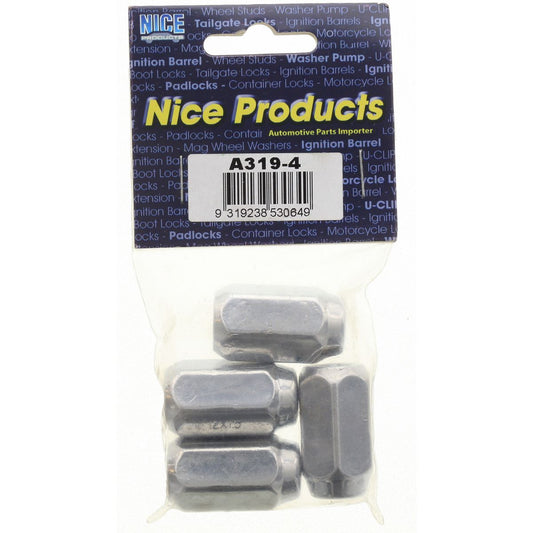 NICE Wheel Nut M12x1.50 Chrome (4 Pack) A319-4