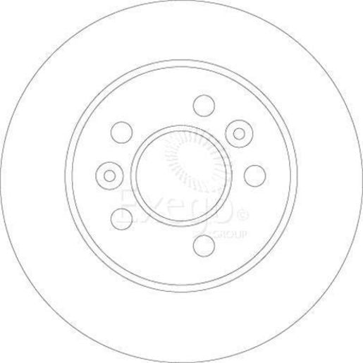 TRW Brake Rotor 313mm Front DF4506S