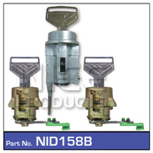 NICE Ignition Barrel & Door Lock Set NID158B