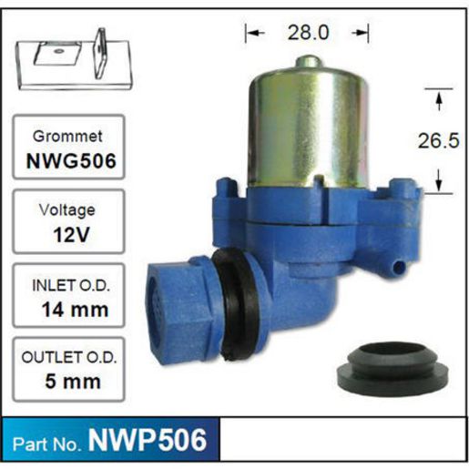 NICE Windscreen Washer Pump NWP506