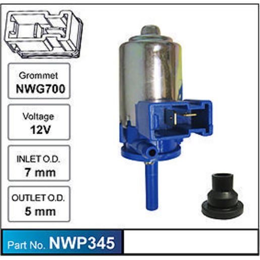 NICE Windscreen Washer Pump NWP345