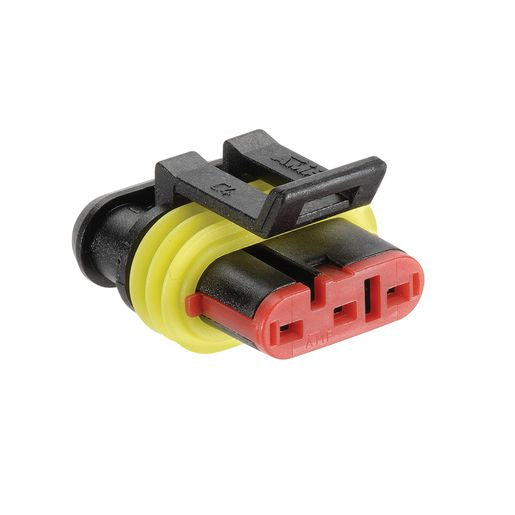Narva AMP Super Seal Connector Female 3 Way (10Pk) 57513