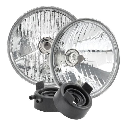 Narva 7"" H4 Free Form Halogen Headlamp Conversion Kit 12V 60/55W - 72002