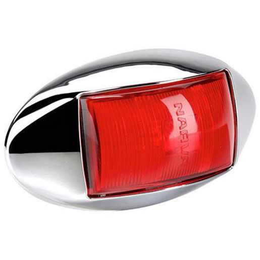 Narva Model 14 LED Rear End Outline Marker Lamp 10-33V Red 91434C
