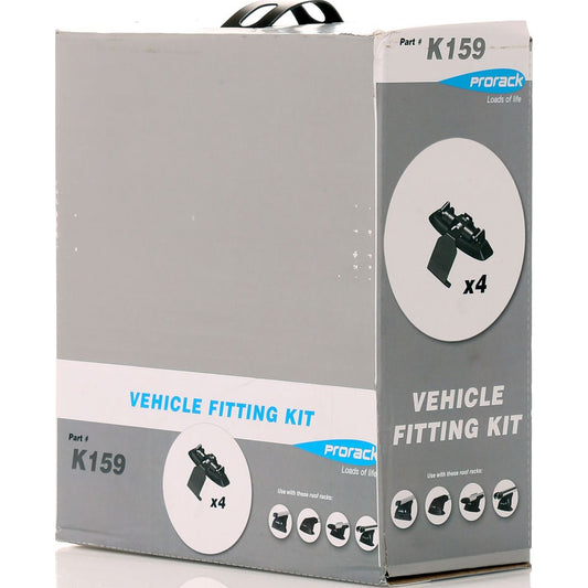 Prorack Roof Rack Fitting Kit Black Toyota Hilux 05-12