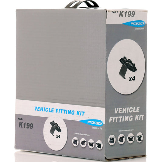 Prorack Roof Rack Fitting Kit Black K199