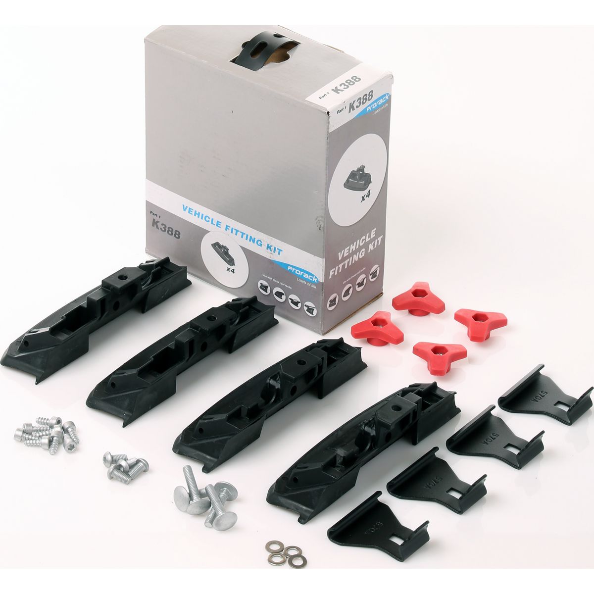 Prorack Roof Rack Fitting Kit Black Suzuki Escudo Grand Vitara 05-13