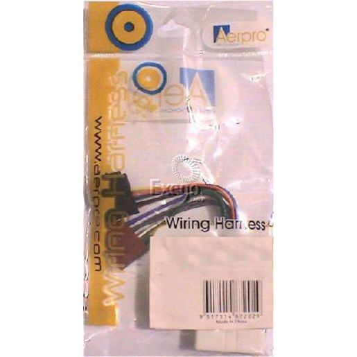 Aerpro Vehicle Specific Plug to Harness Bare Wire 8 & 4 Pin fits Ford & Mazda