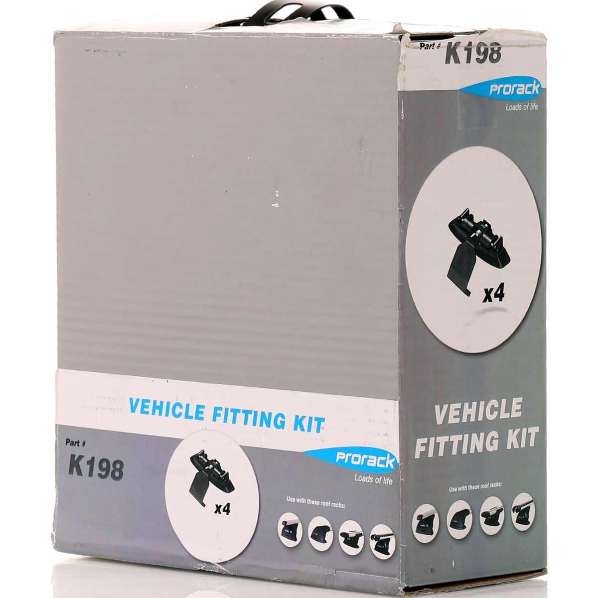 Prorack Roof Rack Fitting Kit Black K198