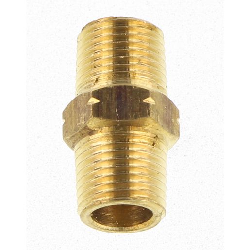 Champion Brass Hex Nipple 1/8 BSP HC54