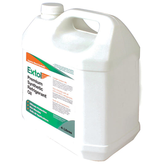 Extol Premium Air Conditioning Compressor Oil Sytnetic 4L OGX2004