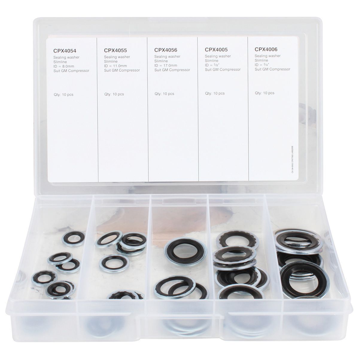 OEX AC Sealing Washer Kit 50 Piece ORX7002