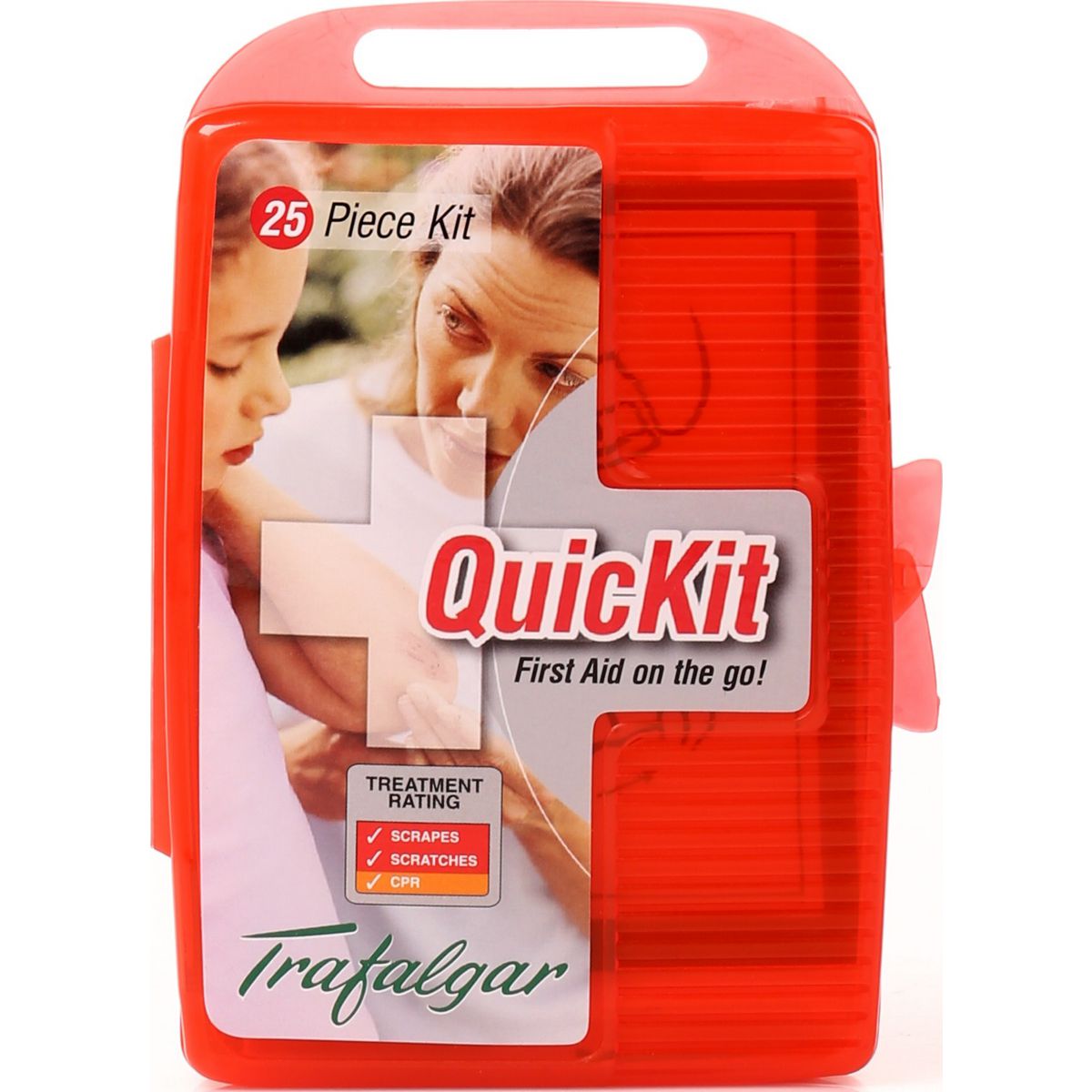 Trafalgar First Aid Kit 25 Pieces 120x85x25mm 101296