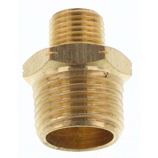 Champion Brass Reducing Nipple 1/2 BSP x 1/4 BSP HC86