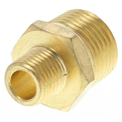 Champion Brass Reducing Nipple 1/2 BSP x 1/4 BSP HC86