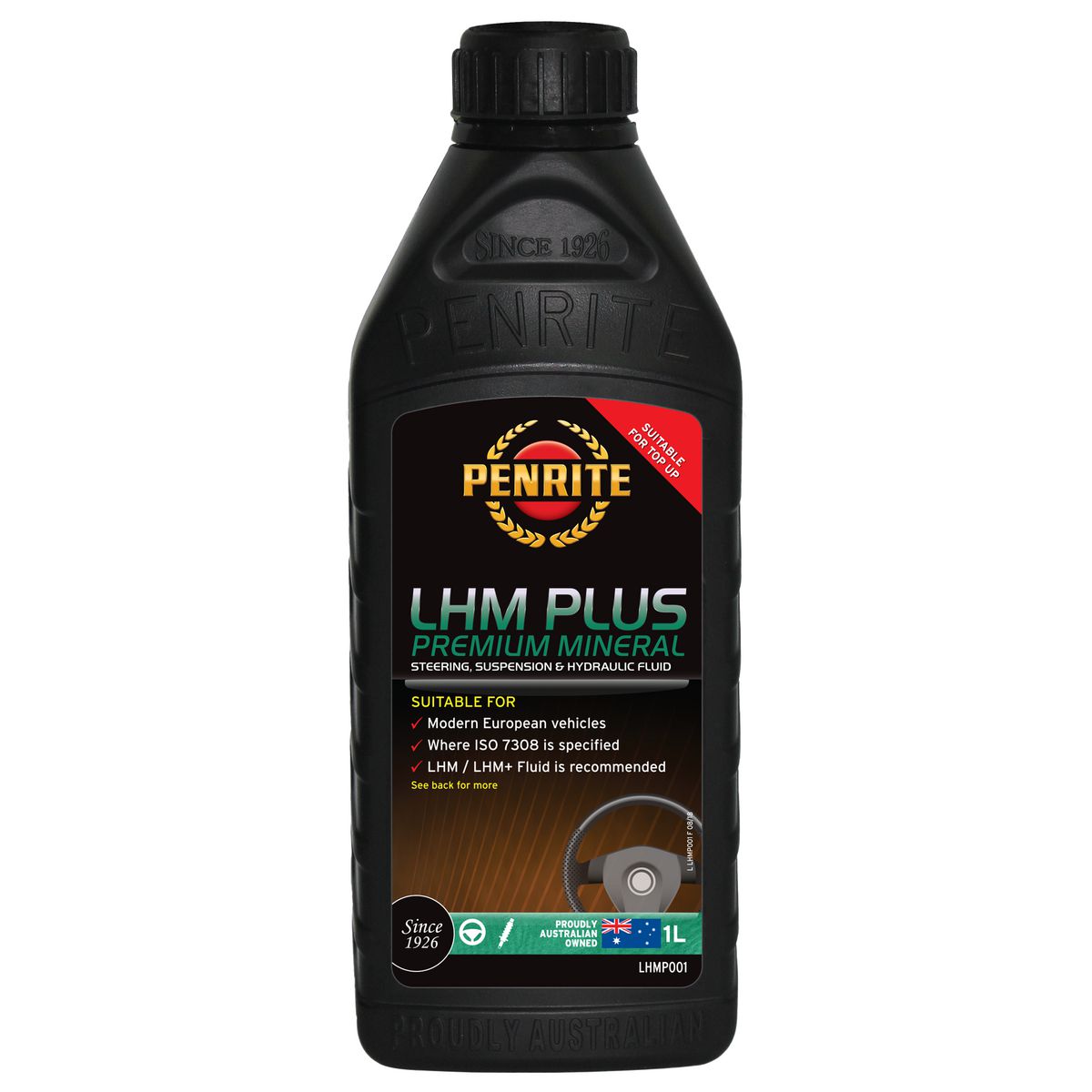 Penrite LHM Plus Steering & Suspension Hydraulic Fluid 1L