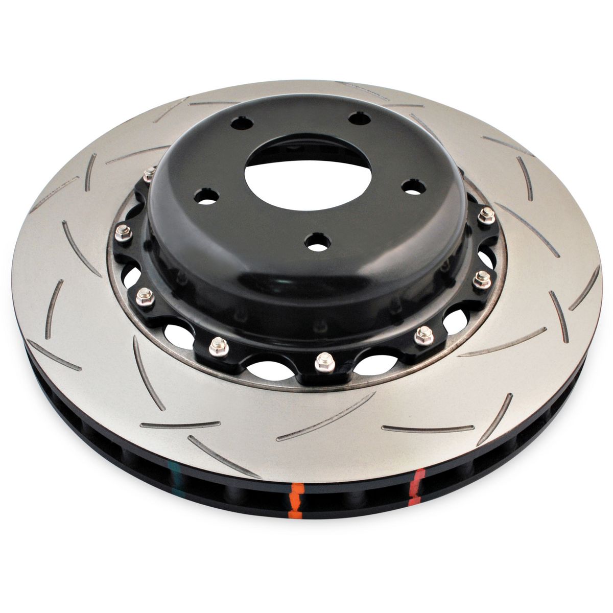 DBA T3 5000 Slotted 2Pc Brake Rotor Single 350mm Front DBA52018BLKS