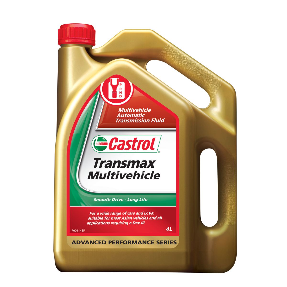 Castrol Automatic Transmission Fluid Transmax Multivehicle 4L 3371183