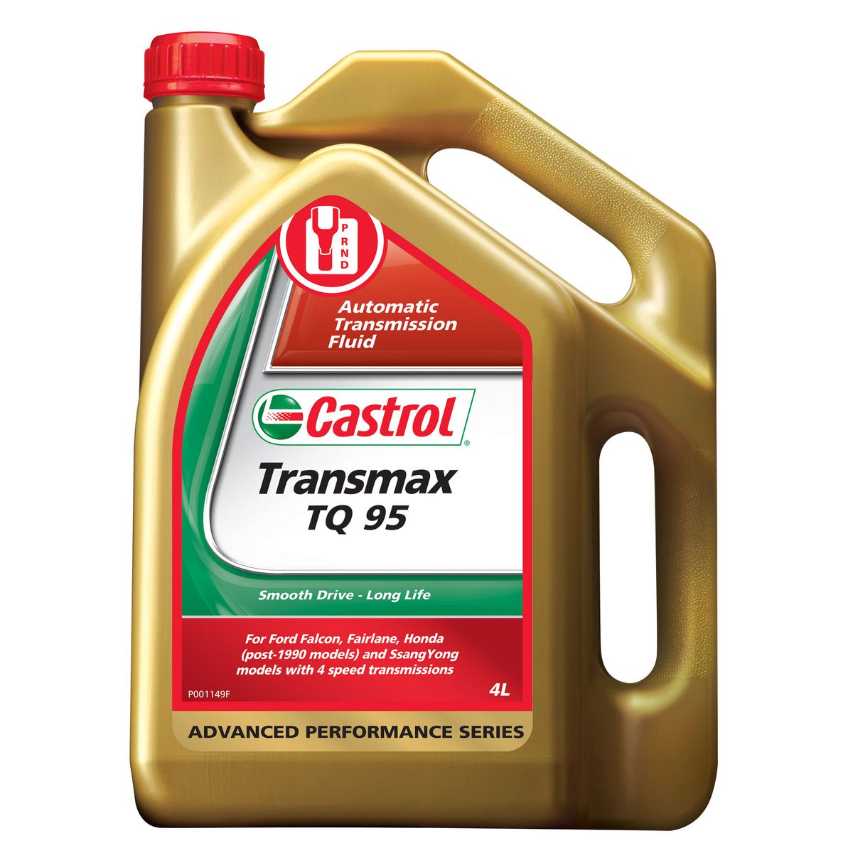 Castrol Transmax Full Synthetic Automatic Transmission Fluid TQ 95 4L 3371506