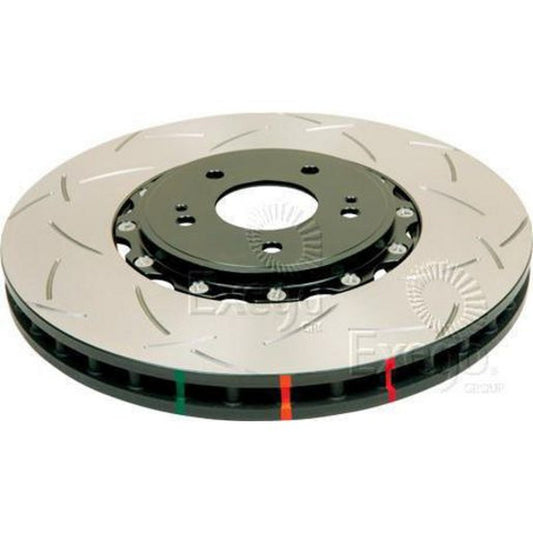 DBA T3 5000 Slotted 2Pc Brake Rotor Single 328mm Front DBA5046BBLKS