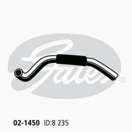 Gates Radiator Hose 02-1450