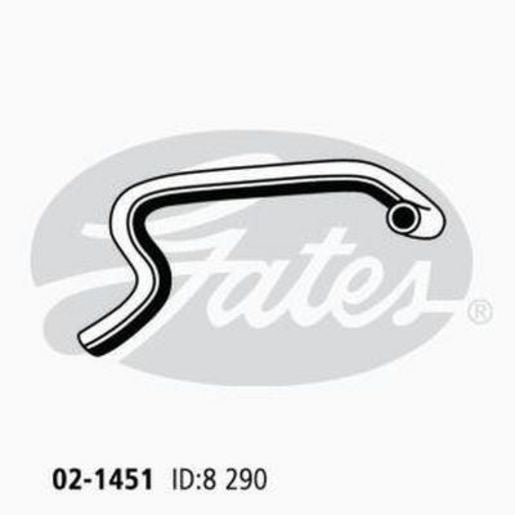 Gates Radiator Hose 02-1451
