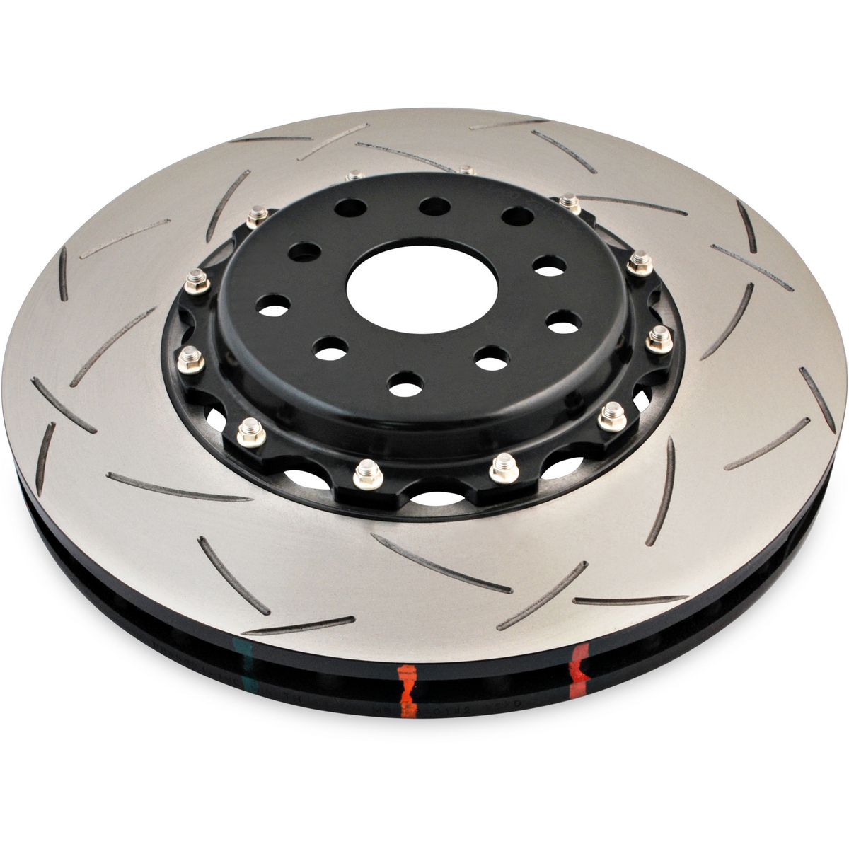 DBA T3 5000 Slotted 2Pc Brake Rotor Single 326mm Front DBA5654BLKS-10