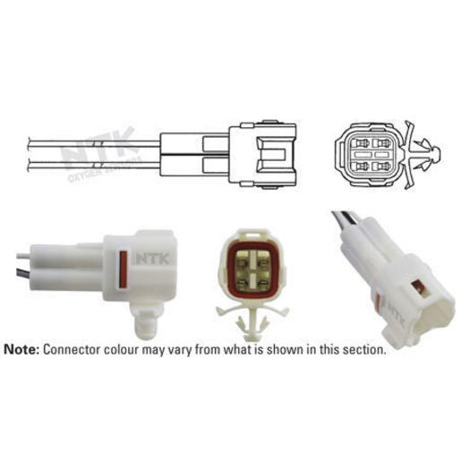 NTK Oxygen Lambda Sensor OZA384-E15